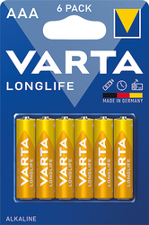 Longlife 6 AAA (Single Blister)