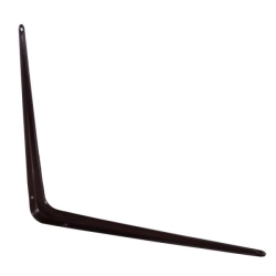 Plechová konzole Ina 350 x 300 mm, 20 kg, hnědá