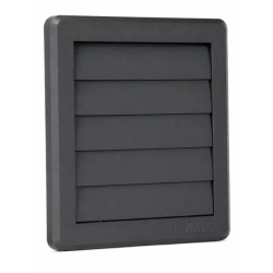 Mřížka větrací gravitační 150 x 150 G/100, antracit 0244