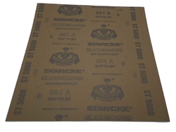 Brusný smirkový papír arch 230x280 mm, P2500  991A STARCKE