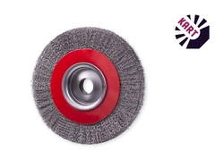 Kotoučový kartáč 160 mm - ocel vlnitá, 0,10 mm , 160x20 mm