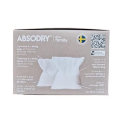 Náhradní sáčky do pohlcovače vlhkosti Everbrand Absodry Duo Family Bag 6, 2 x 600 g
