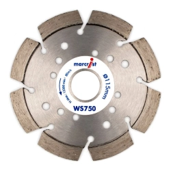 115x22 mm WS750 - Diamantový řezací kotouč PROFI 
