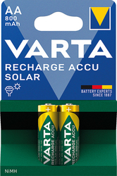 Rechearge Accu Solar 2 AA 800 mAh 