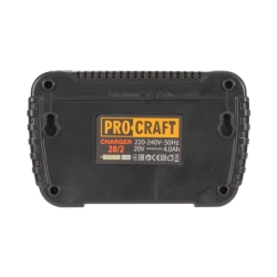 Aku sekačka Procraft + 2 baterie a nabíječka SPLM22/20-4/20-2 | SPLM22