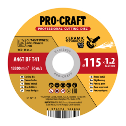 Keramický řezný kotouč Procraft YСD115x1.0 | YCD115x1.0