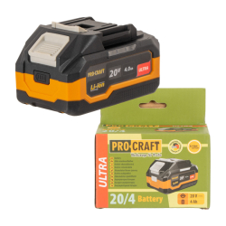 Baterie akumulátorová Procraft 20/4 Ultra | 20/4 Ultra