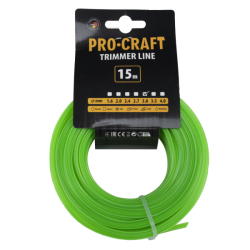 Struna žací (3mm) (15m) hvězda PROCRAFT | ZI-3/15