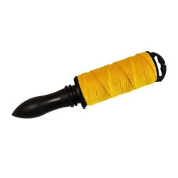 Provázek stavební pletený na trnu, 50 m, žlutý, ENPRO