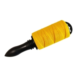 Provázek stavební pletený na trnu, 100 m, žlutý, ENPRO