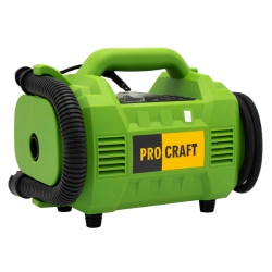 Aku kompresor LK30 Procraft s kobinací nafukování hubicí (bez baterie a nabíječky) | LK30 bb