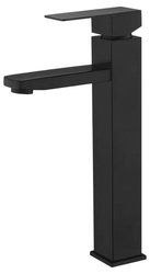 Umyvadlová baterie, KUB-001-HIGH BLACK, černá | KUB-001-HIGH BLACK