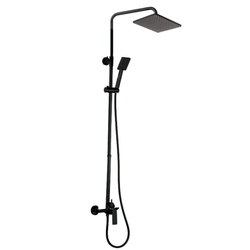 Sprchový sloup s baterií MIXXUS PREMIUM ALEX 003-J BLACK, černá | ALEX 003-J BLACK