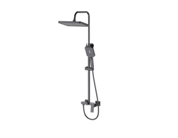 Sprchový sloup s baterií MIXXUS PREMIUM GAUDI 003J GRAPHITE, grafitová | GAUDI 003J GRAPHITE