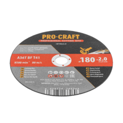 Řezný kotouč Procraft CD180x2.0 | CD180x2.0