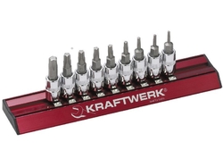 Sada 1/4" nástavců Torx 5-TX TS08-TS40 /38mm 9ks MAGALU PROFI Line