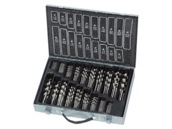 Sada vrtáků do kovu 1,0-10,0mm /0,5mm vybrušované HSS-G DIN338 170ks PROFI Line