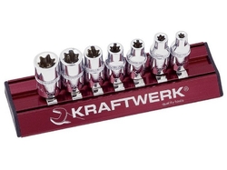 Sada 1/4" nástavců Torx E4-E11 /25mm 7ks MAGALU PROFI Line