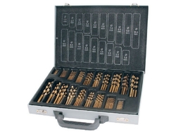 Sada vrtáků do kovu 1,0-10,0mm /0,5mm cobaltové HSS-Co DIN338 170ks PROFI Line
