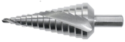 Vrták stupňovitý 4-12mm x 1mm HSS-Co (spirálová drážka) PROFI Line