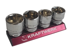 Sada 3/8" nástavců 20-24 /64mm 4ks MAGALU PROFI Line
