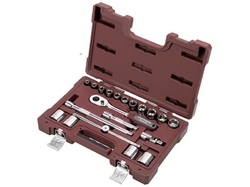 Sada gola 1/2" 3/8"-1-1/4" (palcové rozměry) 21ks PROFI Line
