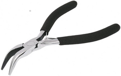 Kleště půlkulaté vyhnuté 150mm pro elektroniku PROFI Line
