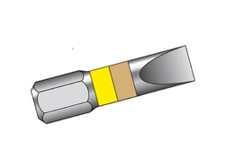 Bit 1/4" plochý 6,0mm /25mm duoCODE 25ks PROFI Line