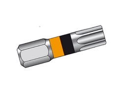 Bit 1/4" Torx T10 /25mm duoCODE 6ks PROFI Line