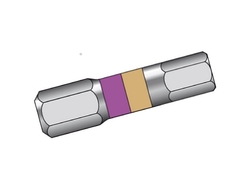 Bit 1/4" Inbus 6,0mm /25mm duoCODE 6ks PROFI Line
