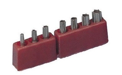 Sada bitů 1/4" Torx T10-T40 /25mm s otvorem 7ks PROFI Line