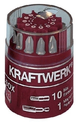 Sada bitů 1/4" Universal-Bit-Box /25mm 11ks PROFI Line