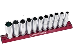 Sada 1/2" nástavců 10-22 /77mm 11ks MAGALU PROFI Line
