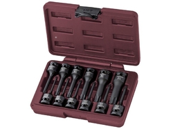 Sada nástavců 1/2" úderových Torx T10-T70 12ks PROFI Line