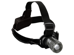 LED svítilna 4,5V 3W CREE LED čelovka (bez baterie 3x AAA) PROFI Line