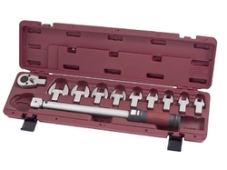 Momentový klíč 1/2" 40-200Nm /24Z s vidlicovými nástavci ergokraft 11ks Automotive