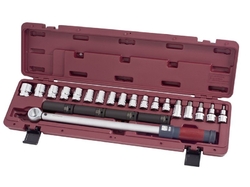 Momentový klíč 1/2" 65-335Nm s příslušenstvím ergokraft 23ks Automotive
