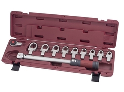 Momentový klíč 1/2" 40-200Nm /72Z s očkovými nástavci ergokraft 11ks Automotive
