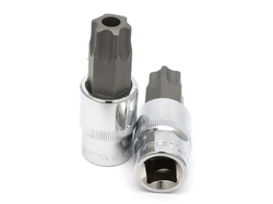 Nástavec 1/2" bit Torx T80 /70mm s otvorem PROFI Line