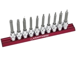 Sada 1/2" nástavců Torx T10-T55 /100mm 10ks MAGALU PROFI Line