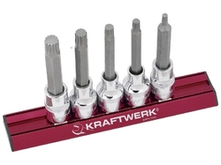 Sada 1/2" nástavců XZN M5-M12 /100mm 5ks MAGALU PROFI Line