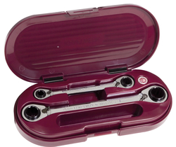 Sada klíčů ráčnových 8-19mm CLICKRAFT REVERSIBLE 8/2 - kazeta PROFI Line