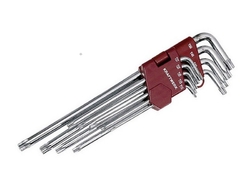 Sada klíčů Torx T10-T50 dlouhé 9ks PROFI Line