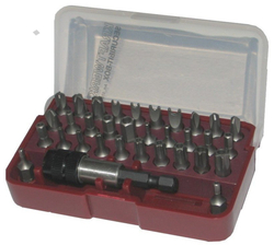 Sada bitů 1/4" Securi-Bit-Box /25mm 33ks PROFI Line