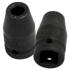 Adaptér 3/8" (vnitřní) x bit 5/16" (vnější) kovaný PROFI Line