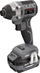 Aku šroubovák 1/4" 200Nm Li-Ion 20V /4,0Ah PROFI Line