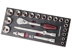 Sada gola 1/2" s příslušenstvím 22ks COMPLETO EVA3 PROFI Line