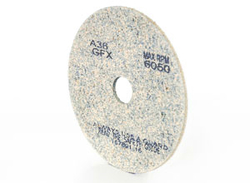Bílý odjehlovací kotouč MPB 150x3.0x22 P120