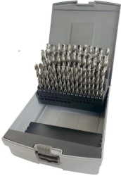 Sada vrtáků do kovu 6,0-10,0mm / 0,1mm vybrušované HSS-G DIN338 41ks