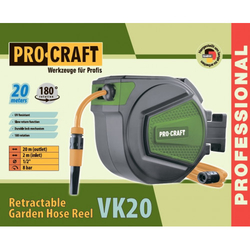 Samonavíjecí buben se zahradní hadicí Procraft VK20 | VK20